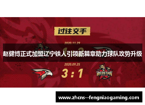 赵健博正式加盟辽宁铁人引领新篇章助力球队攻势升级 赵健博正式加盟辽宁铁人引领新篇章助力球队攻势升级